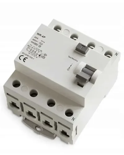 iLuve WR 40A/ 30MA/AC 4P WYŁĄCZNIK RÓŻNICOWY 40A 30MA AC 6KA AM-R12120-00