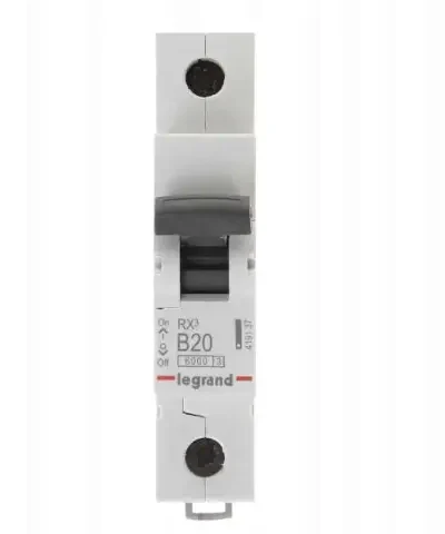 RX3 WYŁĄCZNIK NADPRĄDOWY B 20A 1P 1M 6KA 419137